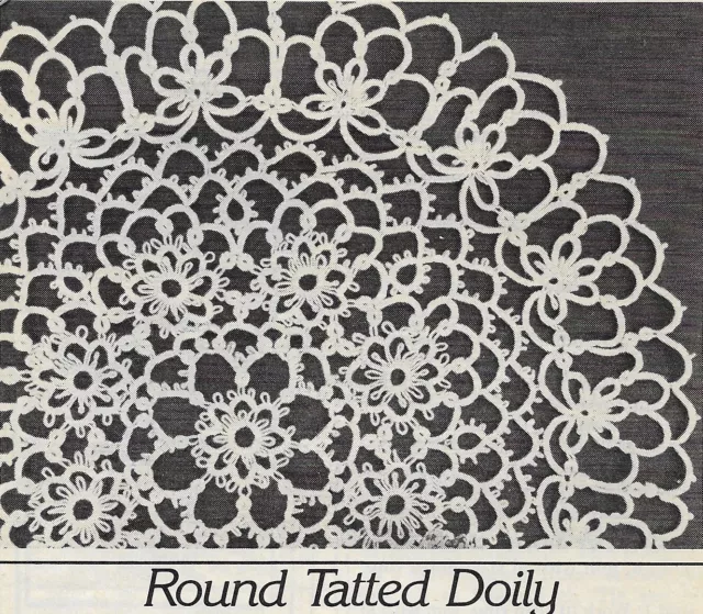 INSTRUCCIONES DE PATRÓN DE TATUAJE REDONDO DOILY de colección
