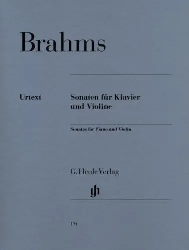 Sonaten für Klavier und Violine, Brahms - PORTOFREI VOM MUSIKFACHHÄNDLER !