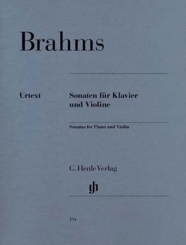 Sonaten für Klavier und Violine, Brahms - PORTOFREI VOM MUSIKFACHHÄNDLER !