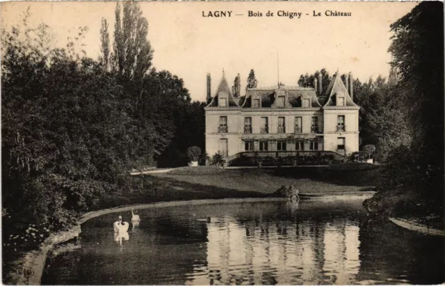 CPA LAGNY-sur-MARNE Bois de Chigny - Le Chateau (1299946)