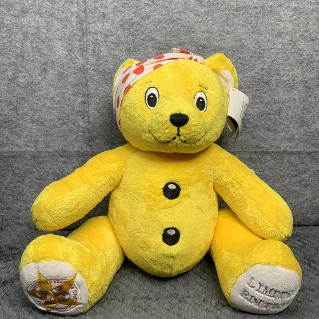 PUDSEY TEDDY BEAR Factory Plush 25th Anniversary BBC Children In Need - Where Can I Buy A Pudsey Bear Teddy