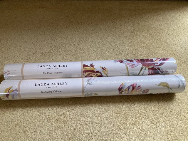 Laura Ashley Gosford Cranberry Wallpaper Pattern No 113400 Batch 2