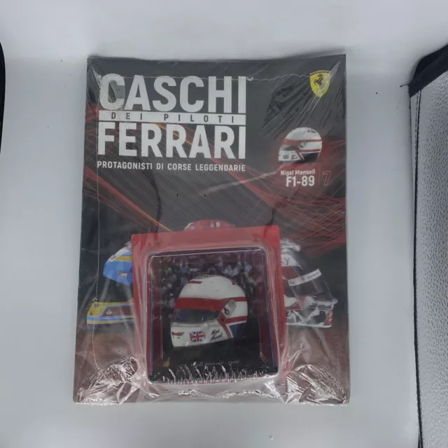 CASCHI DEI PILOTI FERRARI 1:5  N°7 Mansell F1-89 - NUOVO - NEW