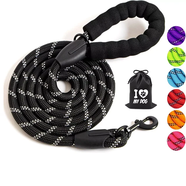 Lunghina Per Cani 10 Metri - Guinzaglio Lungo Addestramento, Nylon Resistente, Moschettone 360°, Manico Imbottito - Foto 13