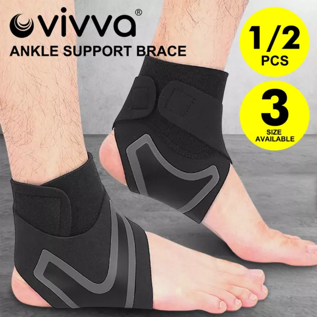 Ankle Sport Support Brace Adjustable Protector Compression Elastic Foot Wrap HOT