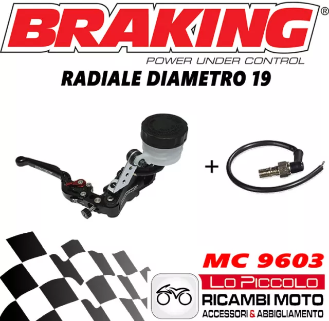 Cagiva Raptor 1000 Mc9603 Pompa Freno Braking Radiale Completa