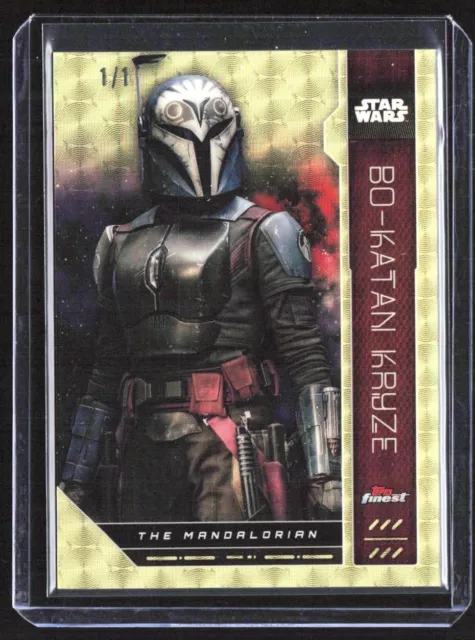 2023 Topps Star Wars Finest Bo-Katan Kryze 1/1 #EB-25