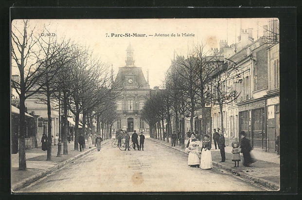 CPA Parc-St-Maur, Avenue de la Mairie