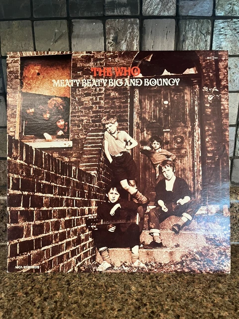 The Who Meaty Big and Bouncy Vinyl Record lp Keith Moon Pete Townshend
