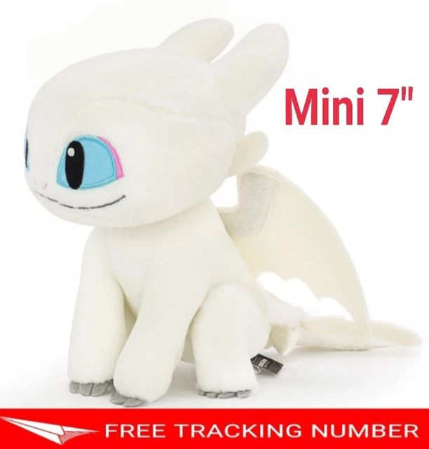 DREAMWORKS HOW TO Train Your Dragon Hidden World Light Fury White Plush