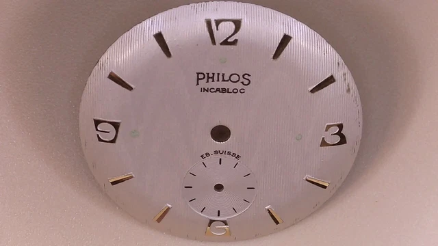 Cadran LIP Diamètre 28,40 Mm - Ancien Stock Ateliers LIP, Horlogerie Vintage