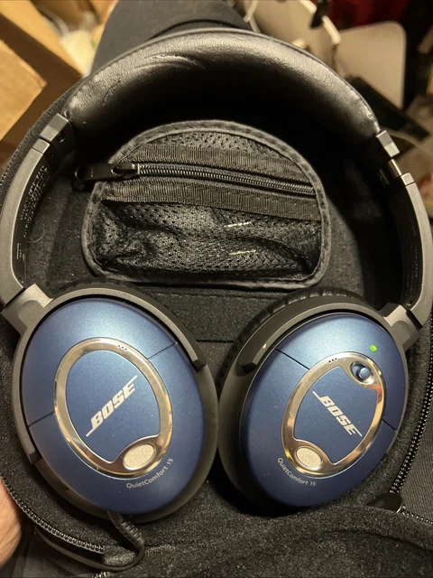 BOSE QUIETCOMFORT 15 QC15 Limited Edition Blue Noise Canceling BOSE QUIETCOMFORT 15 QC15 Limited Edition Blue Noise Canceling