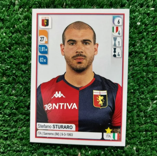 FIGURINA CALCIATORI PANINI 2019/20 GENOA n°162 STURARO ALBUM 2020 ⚽️