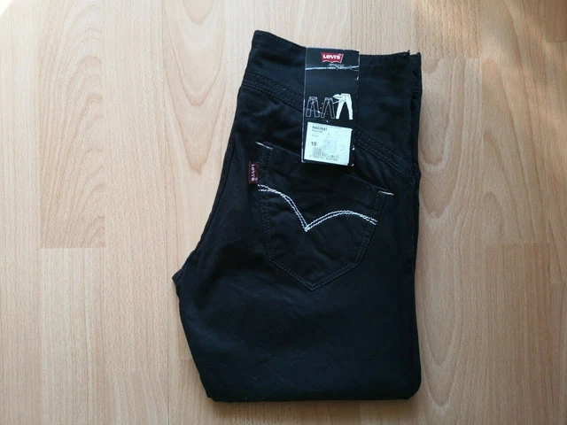 Pantalon Slim Noir Pour Fille (12-14 Ans) - Taille 34 - Marque JENNYFER - Occasion Très Bon état