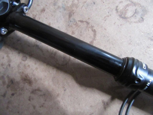Marke X Ascend Tropper Post 125 mm externes Kabel 31,6 mm atomwaffenfester Sattel (4463) 3
