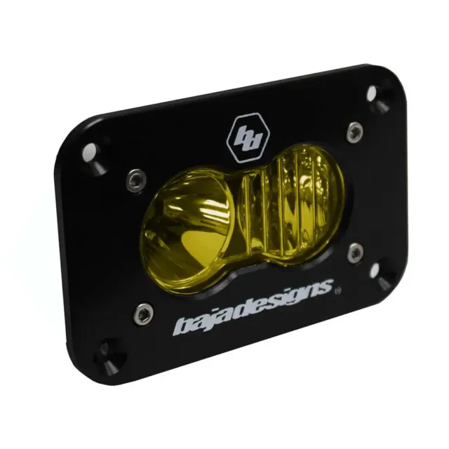 Baja Designs S2 Sport 5000K Amber Driving/Combo Flush Mount LED Light Pod