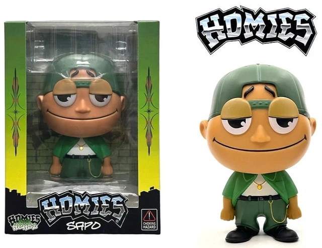Figurine Homies Set #3 - Gato, Silent, Sub-Pop, Officer, Placa - Occasion