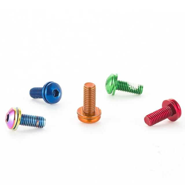 4Pcs-Bottle Cage Holder Screws Alloy-Steel Mountain Road Bike M5*12-Bolt