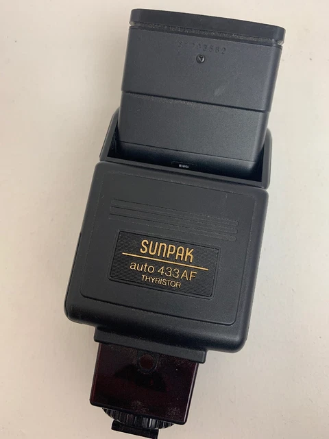 sunpak auto 433 af thyristor flash For Minolta Auto Focus Camera