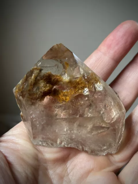Scenic Quartz Inclusion Quartz Crystal Natural Quartz Brazil Crystal