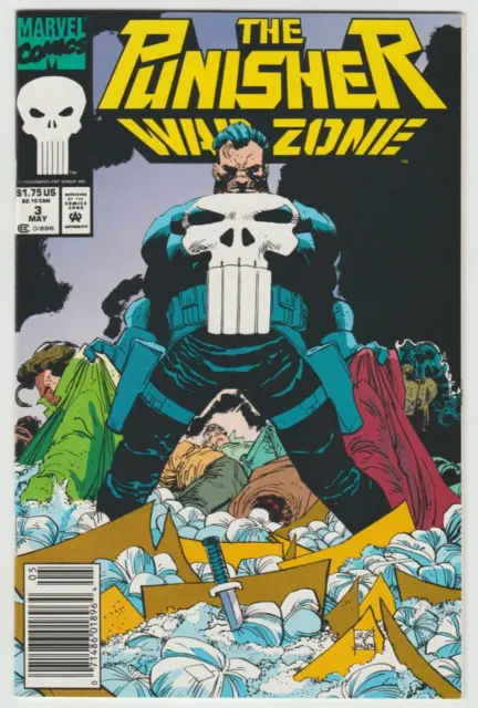 The Punisher War Zone #3 Marvel Comics May 1992 Newsstand