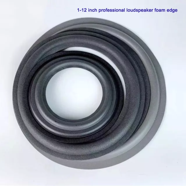 3~9" 10" 12"inch Speaker Foam Edge Surround Rings For Speaker Repair Parts 1pcs