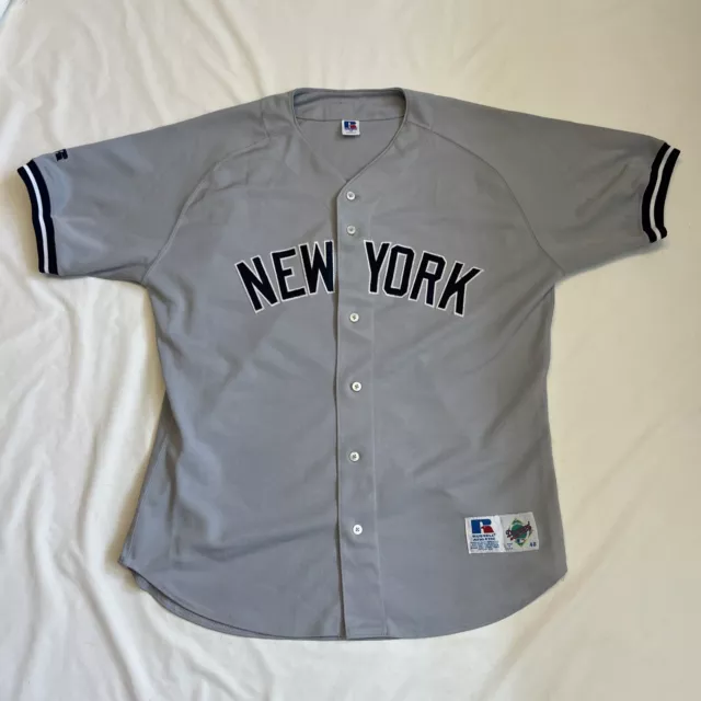 Authentic New York Yankees Jersey 48 XL Russell Athletic Diamond Collection 90s