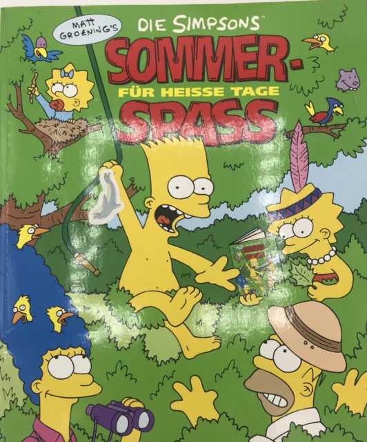 Die Simpsons Sommerspass Für Heisse Tage / Dino Comics