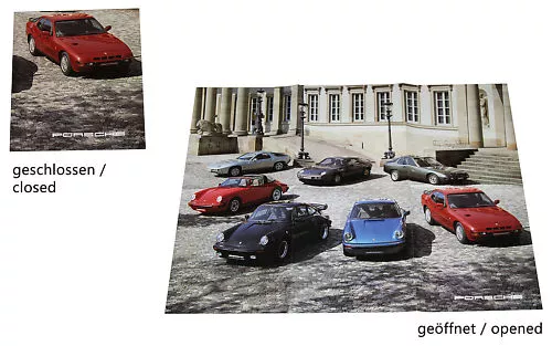 Porsche Prospekt 1975 911 SC Turbo 928 S 924 brochure prospectus catalogus