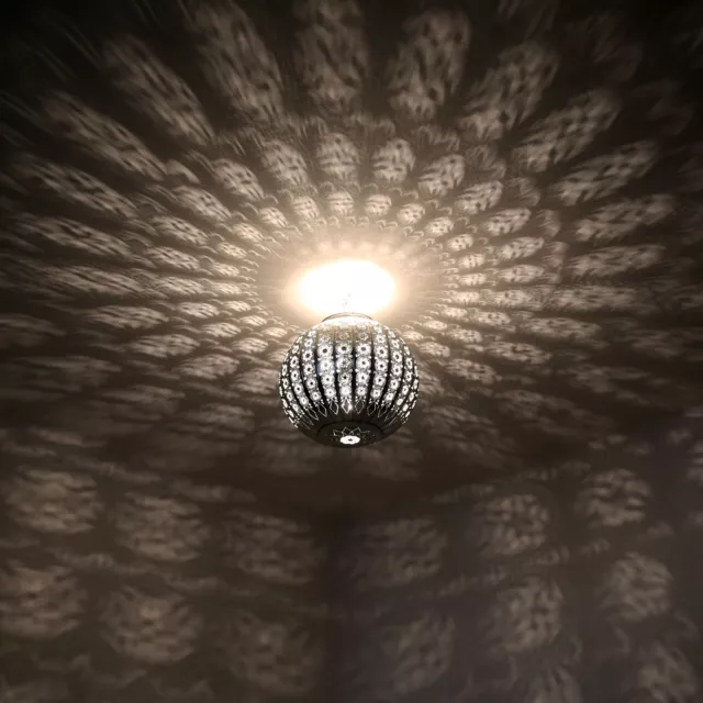 Marroquí Lámpara Colgante Oriental Lámpara de Techo, Kora-K