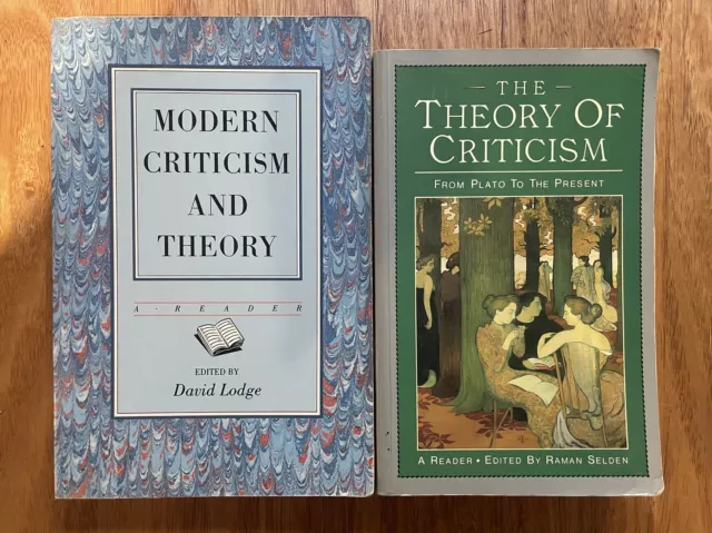 Modern Criticism and Theory: A Reader and the Theory of Criticism from Plato