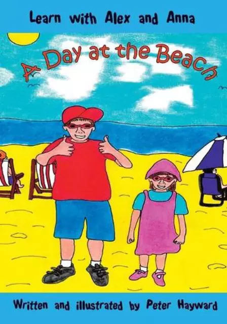 A Day at the Beach by Peter Hayward (English) Paperback Book