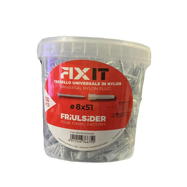 TASSELLO NYLON VITE TSP PROMOPACK FRIULSDER mm 8x51 cf=pz 130