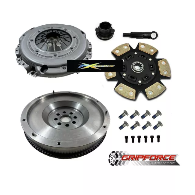 FX 6 PUCK STAGE 3 CLUTCH CONVERSION KIT for 99-03 BMW 323 325 E46 525i E39 Z3 Z4