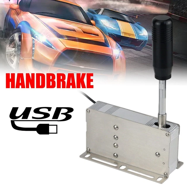 USB Sequential Shifter PC Gearshifter Handbrake For Logitech G27 G25 G29 G920 Mf