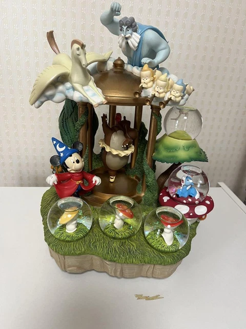 Disney Snow Globe Music Box "The Sorcerer's Apprentice" W22cm x H27cm Hobbies