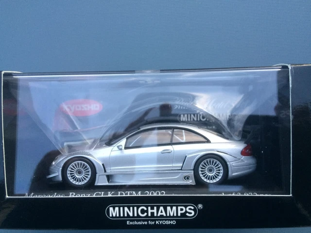 MERCEDES CLK DTM street 1/43 Minichamps Kyosho 403023200 (argent