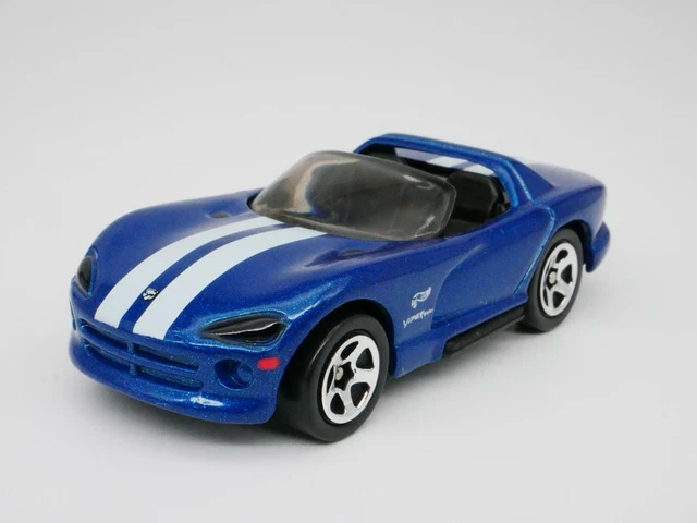 1992 Dodge Viper Rt/10 Blau Selten Im Massstab 1:64 Druckguss Sammler Modellauto 6