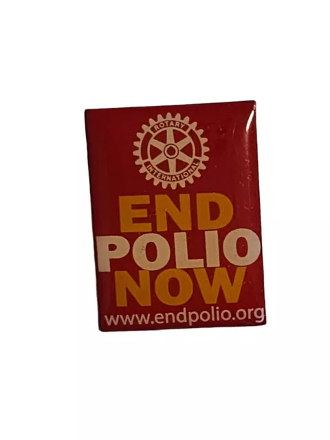 Rotary International End Polio Now Lapel Hat Jacket Pin