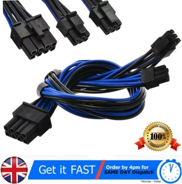 Mini 6 Broches À 8 Broches Pci Express Carte Vidéo Puissance Adaptateur