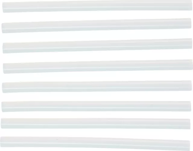 BGS Diy Bâtonnets de colle chaude | transparent | Ø 11 mm, 200 mm | 8 pièces