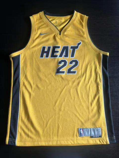 Nike Swingman Jimmy Butler Miami Heat “Earned” Basketball Jersey Sz Youth Large