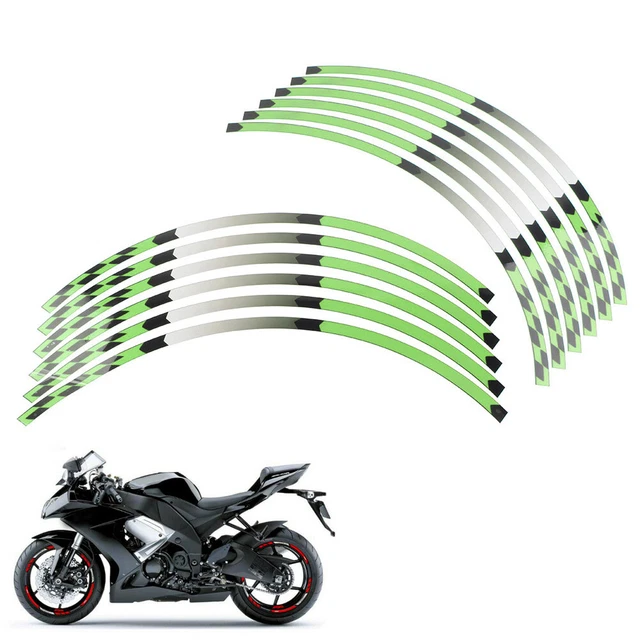 Motorrad Felgenaufkleber BMW S1000R - Reflektierende Radaufkleber