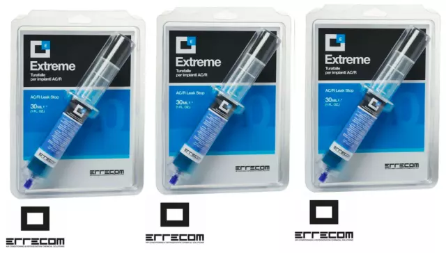 3x EXTREME Apres Shampoo Sealant Sealant Car Air Conditioners A/C Stop Fuite