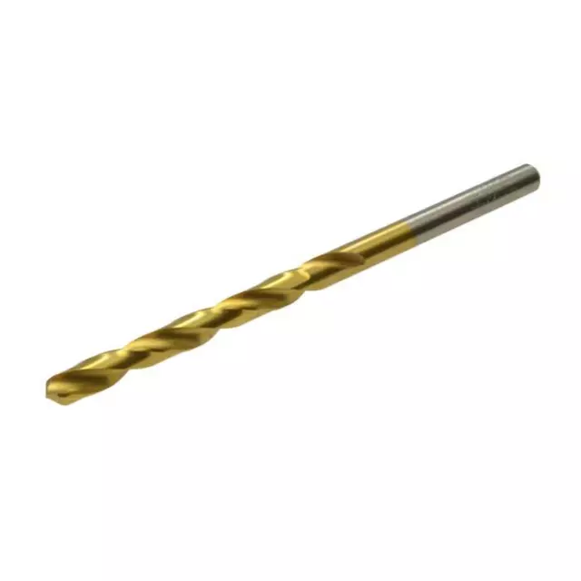 Alpha Gold Series Jobber Drill Bit Metric HSS Titanium Coated 135 Split Point