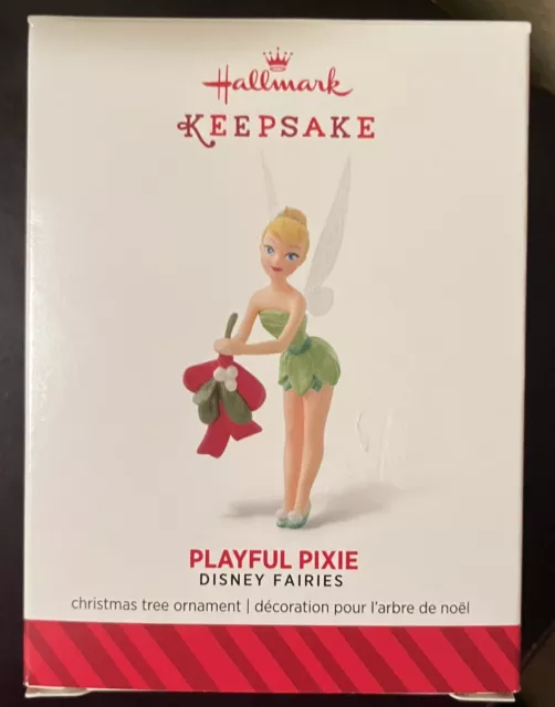 Hallmark Keepsake Playful Pixie Fairy Christmas Ornament—NIB!