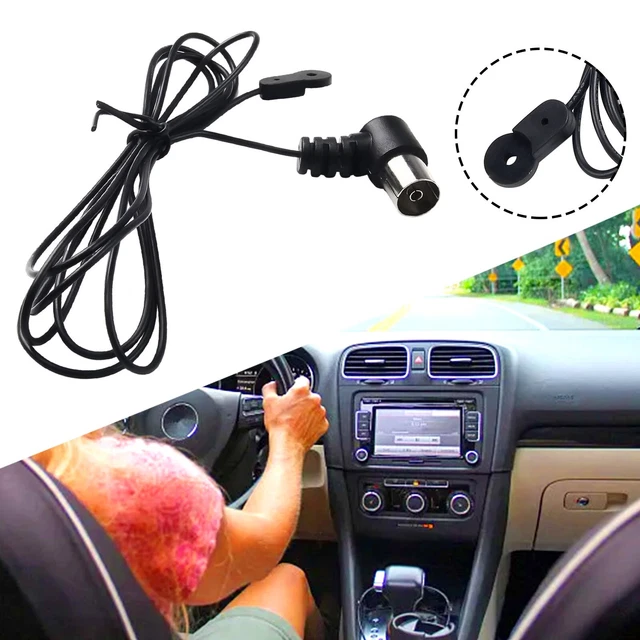 Profitez de signaux radio plus clairs avec ce dipôle d'antenne FM 75 ohms pour