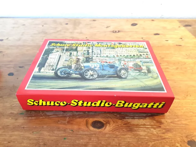 Selten Schuco Studio Montagebaukästen Bugatti im OKT