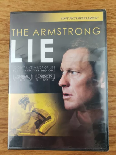 New, The Armstrong Lie (DVD, 2014, Widescreen) Lance Armstrong, Factory Sealed