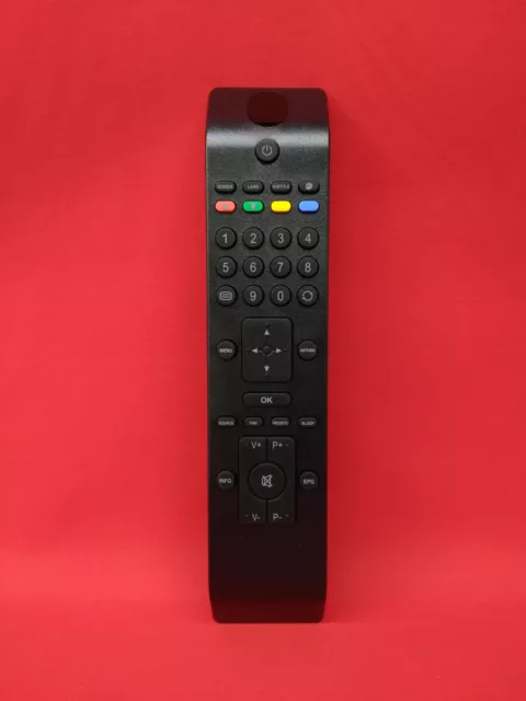 Neuf Authentique Blanc TV Télécommande pour Hitachi 43HL8000K